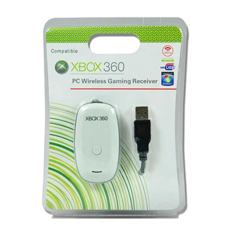 Xbox 360 PC Gaming Receiver USB Para Xbox 360 Controlador Sem Fio Adaptador