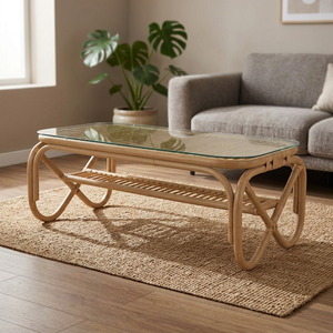Royal Fashionable Modern Stylish <b>Nesting</b> <b>Table</b> Rattan Made Brown Color Living Room Furniture Accessories in Low Price - Product Image 1