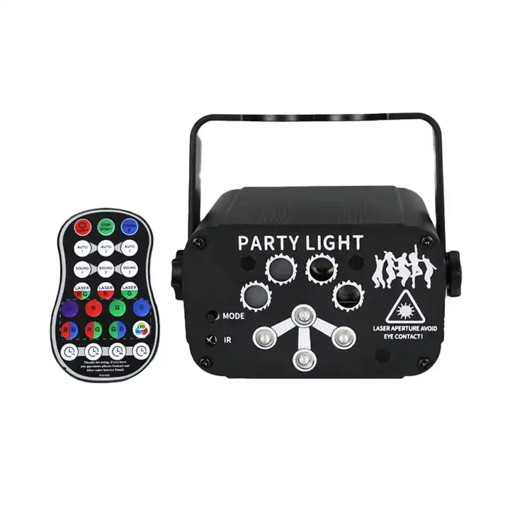 Dj Disco Stage Party Lights, Led Voice Activated Laser Lights Rgb