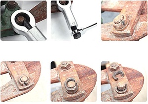4PCS Metal <strong>Nut</strong> <strong>Splitter</strong> Cracker Bolt Buster Cracker Breaker <strong>Tool</strong> <strong>Nut</strong> Remover Extractor <strong>Tool</strong> - Product Image 6