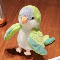 Boneka Tangan Burung Beo, Boneka Tangan Ventriloquist Lembut, Boneka Burung Hantu Merak Toucan untuk Hadiah Anak Perempuan Kecil