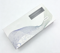 Boîte à fermeture magnétique en carton avec laminage mat de luxe et revêtement UV, pour 12 aiguilles, stylo d'injection, flacon de peptide, boîte cadeau