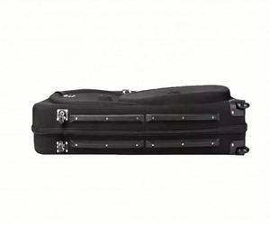Sac de cadre de vélo de voyage personnalisé avec roulettes, boîte noire en EVA rigide pour vélo de route - Product Image 5