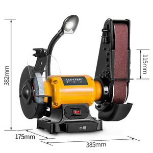 <span class=keywords><strong>Smerigliatrice</strong></span> <span class=keywords><strong>a</strong></span> <span class=keywords><strong>Nastro</strong></span> <span class=keywords><strong>da</strong></span> <span class=keywords><strong>Banco</strong></span> Elettrica LUXTER 150mm 250W 6 Pollici - Product Image 2