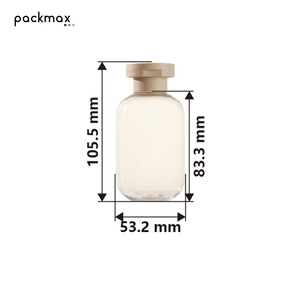 120ml Transparent PET Pump Bottle for <b>Sunscreen</b> Foundation Lotion - Plastic Makeup Remover Cleansing Oil Container - Product Image 3