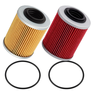 Piezas <span class=keywords><strong>Maverick</strong></span> X3 filtro de aceite de motor 420956123 para Can Am <span class=keywords><strong>Maverick</strong></span> Max <span class=keywords><strong>Turbo</strong></span>/R Renegade <span class=keywords><strong>1000R</strong></span> <span class=keywords><strong>Turbo</strong></span> RR Ryker 900 600 ACE - Product Image 1