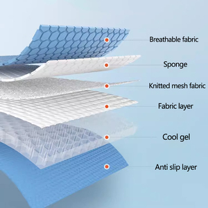 Cojines Ortopédicos Transpirables de Gel TPE con Diseño de Panal de Abeja para Asientos de Coche, con Efecto Refrigerante y Anti-Escaras, para Uso en Oficina y Decoración del Hogar - Product Image 6