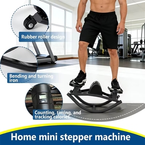 Appareil d'exercice à domicile en forme de U pour l'entraînement des jambes et des fessiers, Stepper latéral à bascule pour le fitness - Product Image 3