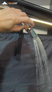 Tente <span class=keywords><strong>de</strong></span> <span class=keywords><strong>douche</strong></span> latérale pour voiture Smarcamp en aluminium avec LED et pomme <span class=keywords><strong>de</strong></span> <span class=keywords><strong>douche</strong></span> pour le voyage tout-terrain et le <span class=keywords><strong>camping</strong></span> |   Équipement <span class=keywords><strong>de</strong></span> plein air - Product Image 3