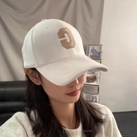 Gorra de béisbol 2026, nueva, con letra C, unisex, para las cuatro estaciones, versión coreana, sencilla, a la moda, versátil, con alfabeto, para estudiantes