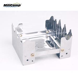 חיצוני קמפינג כיריים פיקניק מתקפל תנור תנור נייד מיני אלכוהול מוצק קמפינג דלק מוצקים - Product Image 1