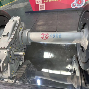 핫세일 공장 CNC 프리미엄 철도 차축 시스템 (EA4T 소재, 기관차용 차축 샤프트 포함, 맞춤형 치수 가능) - Product Image 1