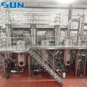 Évaporateur à film tombant à trois effets en acier inoxydable 2T/h avec économie d'énergie pour le <span class=keywords><strong>lait</strong></span> de brebis - Product Image 6