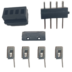 Connecteur de base de boîtier de batterie de vélo électrique avec pinces et prise pour pièces de scooter électrique, en plastique durable DC - Product Image 1