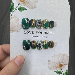 Uñas Postizas <span class=keywords><strong>de</strong></span> Cobertura Completa <span class=keywords><strong>para</strong></span> Niñas, Color Rosa Encantador, Uñas Falsas <span class=keywords><strong>para</strong></span> Niñas Pequeñas, <span class=keywords><strong>Venta</strong></span> al por Mayor - Product Image 6