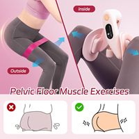 AeroMara Entraîneur Musculaire du Plancher Pelvien, Exercice de Kegel, Tonificateur Réglable en TPE pour l'Intérieur des Cuisses, Appareil de Fitness pour Exercices de Serrage des Jambes