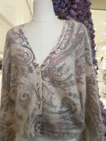 Cardigan en tricot à manches courtes en laine cachemire vintage pour femme, idéal pour l'automne – Fournisseur direct d'usine OEM, faible MOQ