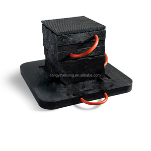 Bán buôn tùy chỉnh tấm nhựa <span class=keywords><strong>OUTRIGGER</strong></span> Pad khối cho điện thoại di động cần cẩu - Product Image 3