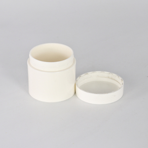 Wholesale 15g 20g 100g 250g plastic jars round shape plastic jars empty plastic cosmetic packages with white cap