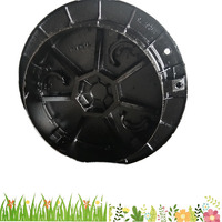 Couvercle de manhole robuste anti-crevaison pour zone industrielle