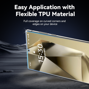 Pellicola Protettiva in Idrogel per <span class=keywords><strong>Samsung</strong></span> <span class=keywords><strong>Galaxy</strong></span> S24 S23 <span class=keywords><strong>S22</strong></span> Ultra, Film Morbido TPU a Copertura Totale, Autoriparante, HD Trasparente, Vendita all'Ingrosso - Product Image 5