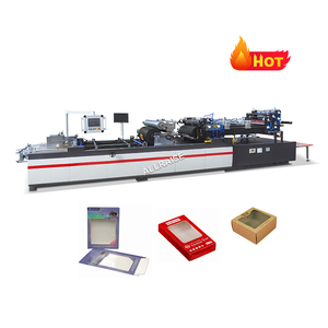 Đầu dính tự động + Súng phun hộp các tông dán hộp máy làm Máy chế biến giấy máy móc - Product Image 1