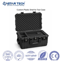Carcasa Protectora Compacta para Instrumentos, Moldeada por Inyección Personalizada, OEM, Caja de Plástico para Equipos Pequeños