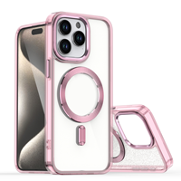 Coque de téléphone antichoc électroplaquée de qualité supérieure avec protection d'objectif intégrée pour iPhone 17 16 Pro Max iPhone 15 Plus