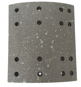 Fuwa 16Tブレーキライニング4551 Pemasangan Kampas Rem/TrailerパーツFUWA 16トン工場価格 - Product Image 1