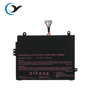 62wh 4-Cell P970BAT-4 Pin máy tính xách tay cho <span class=keywords><strong>clevo</strong></span> P960 erazer x17801 np8955 np8967 máy tính xách tay akku - Product Image 1