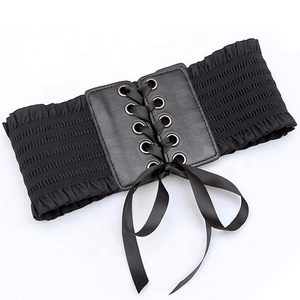 Cinturón elástico con cinturón para mujer, cinturón con cinturón atado a <span class=keywords><strong>Waspie</strong></span> - Product Image 2