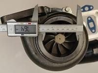 Turbo T4 v-band. 96 sıcak siyah. 75 soğuk kütük tekerlek 78turbocharger turboşarj 1000HP