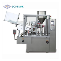 Machine de remplissage de tubes souples modulaire, conçue avec une isolation vibratoire avancée et des mouvements fluides pour un fonctionnement silencieux et propre
