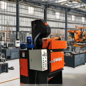 Haute Performance Delong cuivre pièces traitement de Surface ceinture Tumble tablier Wheelabrator Vertical /Shot Blast <span class=keywords><strong>Machine</strong></span> - Product Image 6