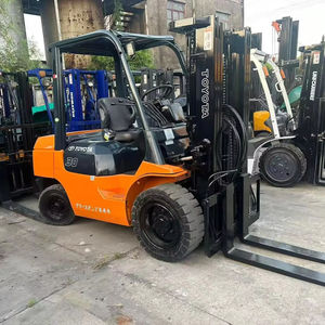 Montacargas Diésel Toyota FD30 FD50 FD100 de 3/4/5/6/7 Toneladas con Desplazamiento Lateral, Camión Elevador Japonés Usado Original en Excelentes Condiciones - Product Image 1