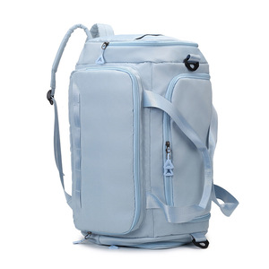 Nylon Multi-function Duffel Travel Backpack Fitness Shoulder Bag Men's Women's Outdoor Sports <strong>Large</strong> Capacity Luggage Storage - Product Image 1