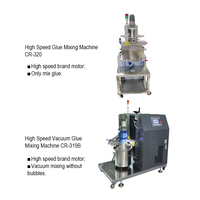 Mesin pencampur lem Sensor suhu NTC Mixer pengukur epoksi vakum otomatis