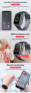 Nuevo Reloj Inteligente Wonlex Kt17s 4G para Personas Mayores, Reloj con Botón SOS, Alerta y Rastreador GPS para Personas Mayores - Product Image 6