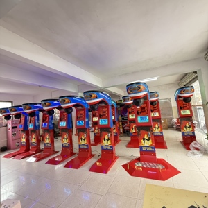 เครื่องเกมตู้คีบตุ๊กตาหยอดเหรียญ BH แบบอังกฤษ สำหรับสวนสนุก พร้อมไฟกระพริบ - Product Image 6