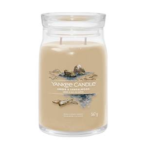 Yankee Candle - Grand pot avec 2 mèches ambre et bois de santal - Product Image 1