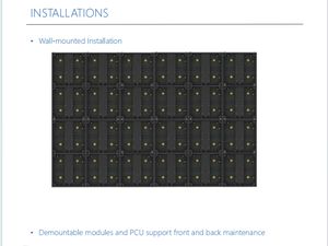 M-Shine Mercury Serie P2.5 mm Außenwerbung LED-Bildschirm Hohe Helligkeit Wasserdichtes Panel LED-Wand display - Product Image 3