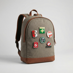 Pins de esmalte creativos personalizados con dibujos animados, insignias metálicas personalizadas estilo anime para gorras y ropa. - Product Image 6