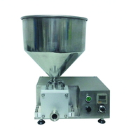 Machine de remplissage et de dépose de crème, de pâte, de confiture et de garniture pour gâteaux, pâtisseries, beignets et cupcakes au chocolat