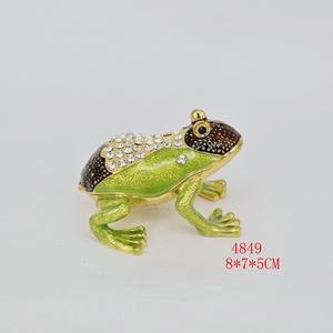 <strong>Money</strong> Frog Enamel Trinkets Metal Gifts <strong>Mum</strong> Babay Frog Ocean Animal Metal Gift Home Deco Small Table Gifts Items - Product Image 5