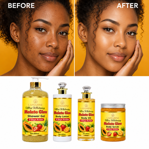 OEM Molato Glow Whitening Gezichtsverzorgingsset Douchegel Lotion Olie Scrub Donkere Vlekken Verzorging Afrikaanse Huid Luxe Koreaanse <span class=keywords><strong>Niacinamide</strong></span> - Product Image 1