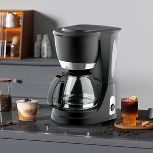 Cafetière électrique domestique de haute qualité 830W en <span class=keywords><strong>plastique</strong></span> PP 1,5L pour Americano - Product Image 1