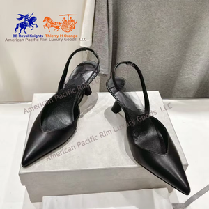 2025 Jimmys Chos, zapatos de tacón con punta de lujo para mujer, tela vaquera sin cordones resistente y de tendencia con tacón, zapatos de tacón para mujer - Product Image 2