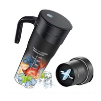 Machine à jus de smoothie électrique portable pour la maison, 470 ml, IP67, pour les voyages, presse-agrumes automatique avec charge USB