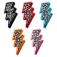En stock : Patchs brodés à paillettes étoiles de 6 cm, thermocollants, pour sacs à dos, chapeaux et décoration de vêtements