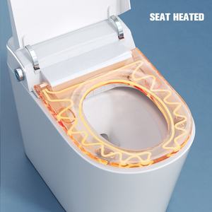 WC intelligent monobloc en céramique moderne avec bidet intégré pour salle de bain - Product Image 2